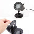 12 option Christmas projector
