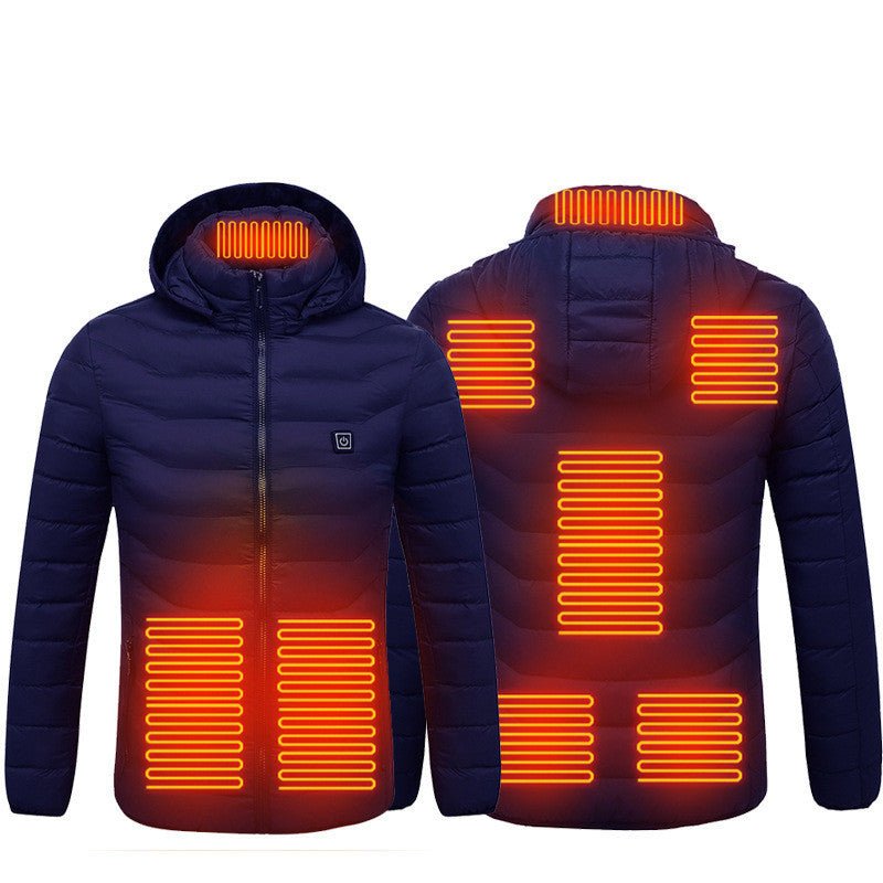 Heated Puffer Jacket fully insulated
