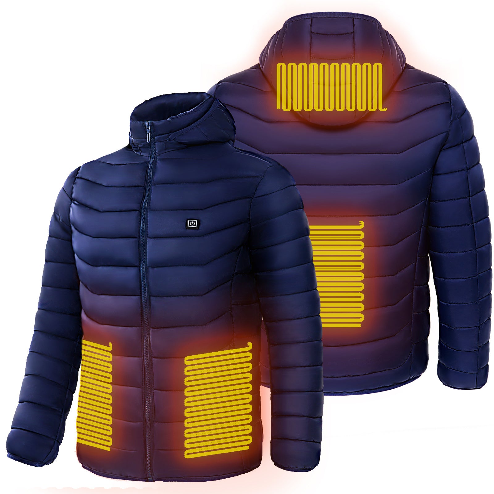 Heated Puffer Jacket fully insulated