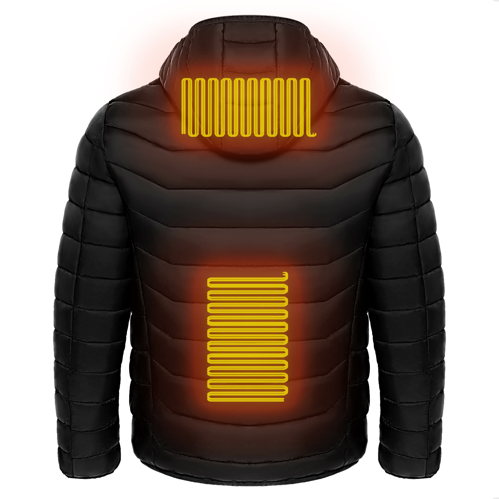 Heated Puffer Jacket fully insulated
