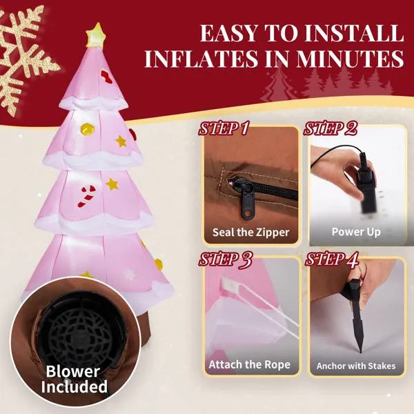 7.2FT LED Christmas Tree Inflatable