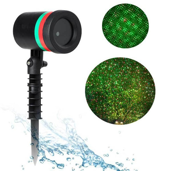 Christmas projection light - Red & Green