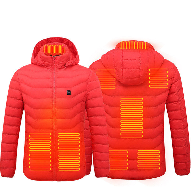 Heated Puffer Jacket fully insulated