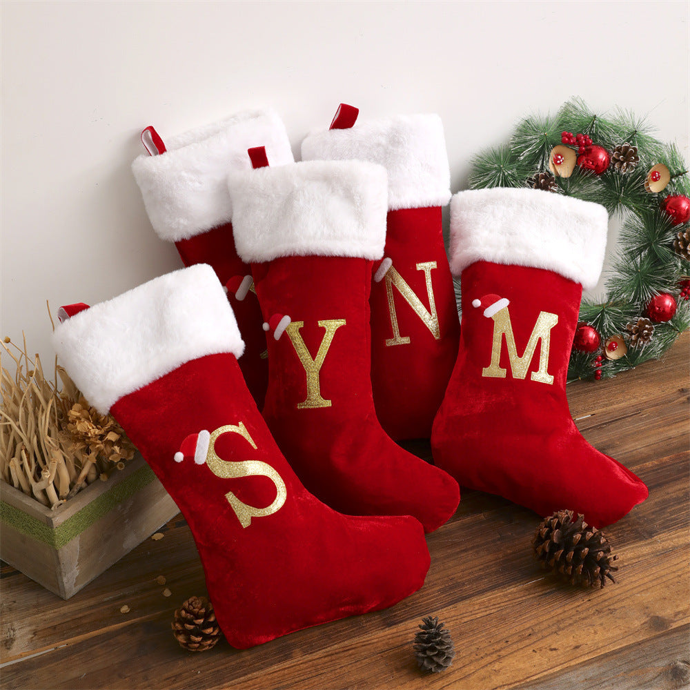 Christmas Stockings Custom Letters