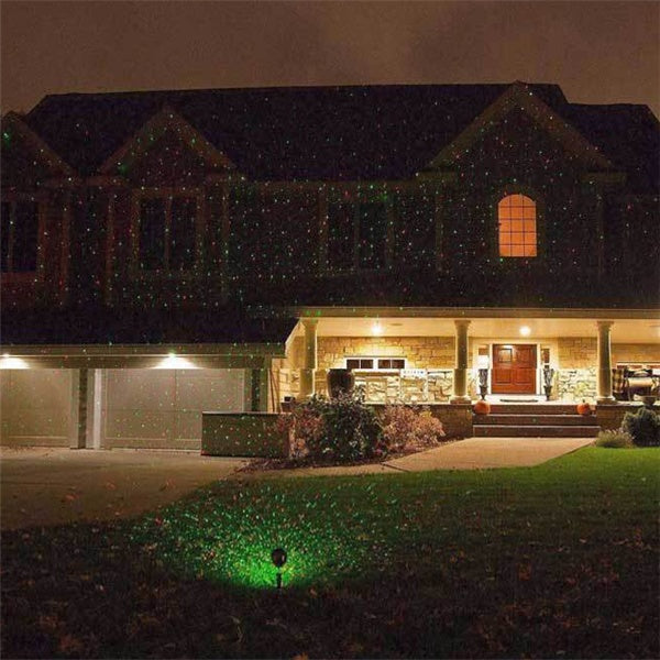 Christmas projection light - Red & Green