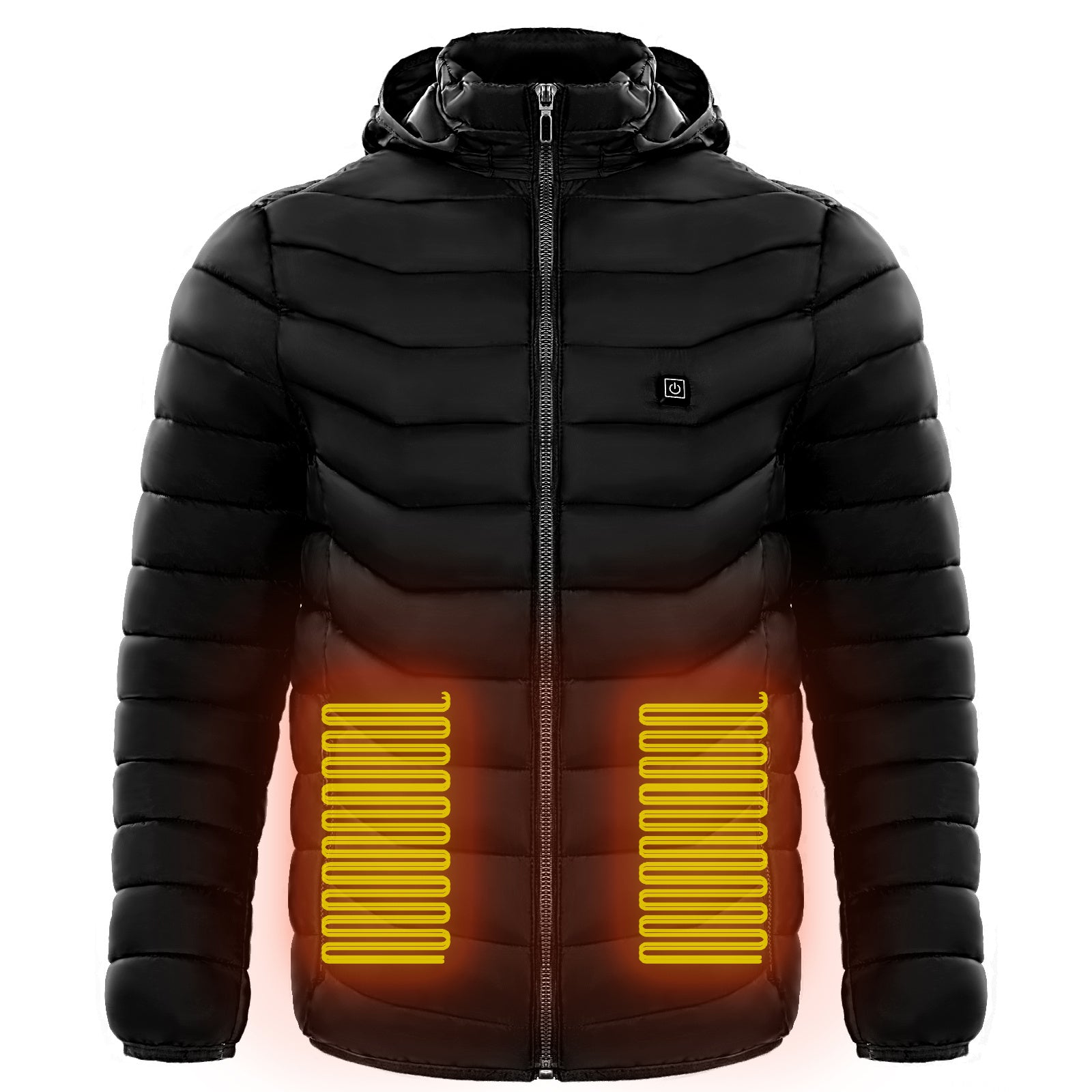 Heated Puffer Jacket fully insulated