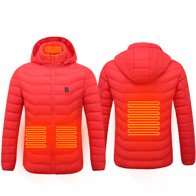 Heated Puffer Jacket fully insulated