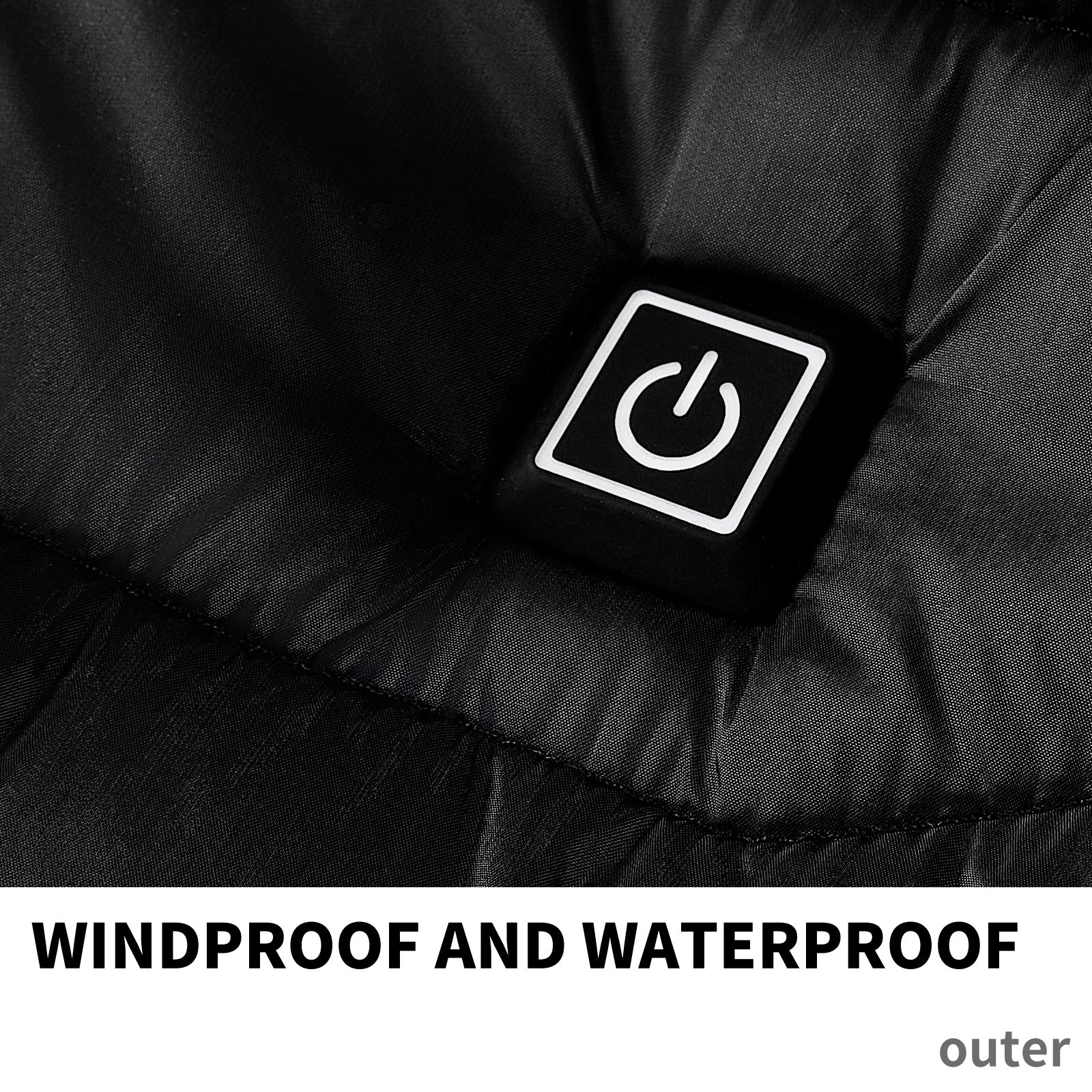 Heated Puffer Jacket fully insulated