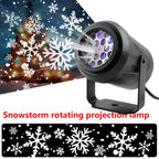 Christmas Snowflake Light Projector