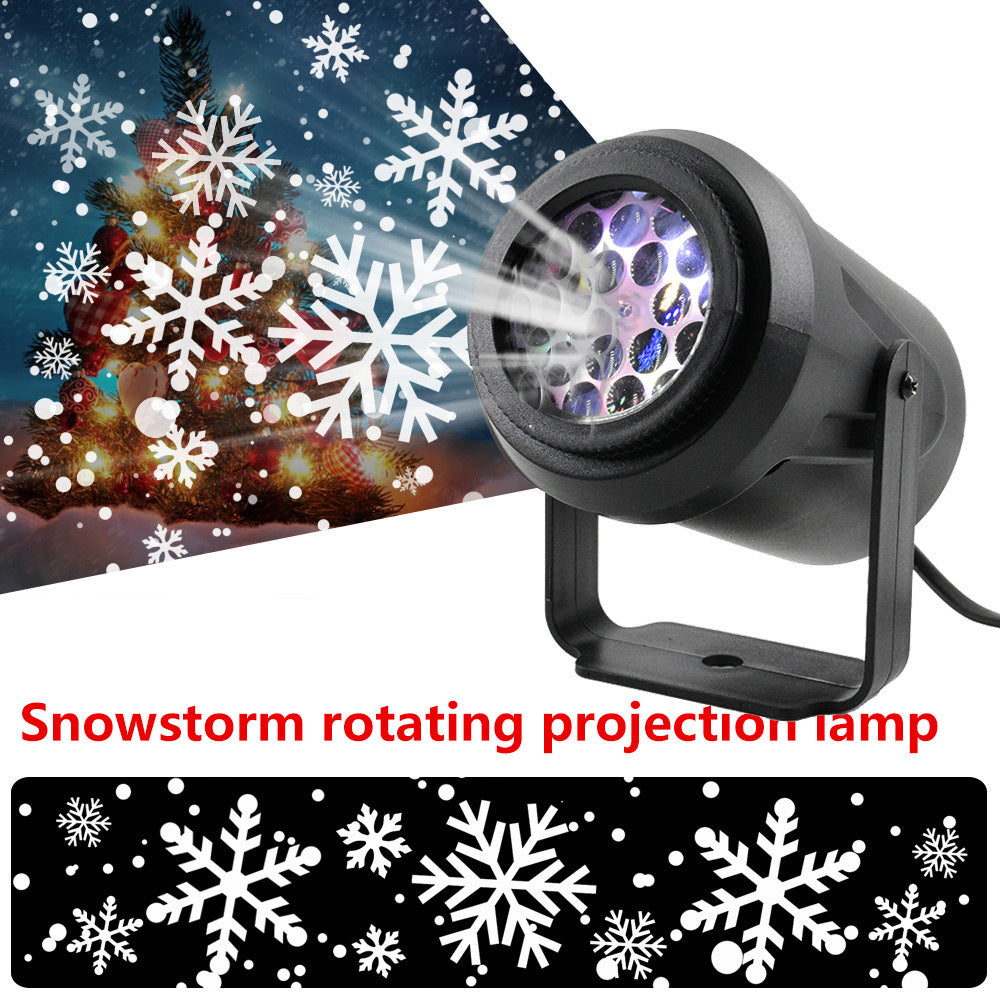 Christmas Snowflake Light Projector